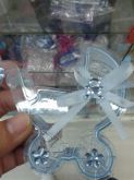 CARRINHO DE BEBÊ EM MINIATURA - COR: AZUL -CHÁ DE BEBÊ